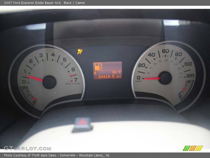 Black / Camel 2007 Ford Explorer Eddie Bauer 4x4