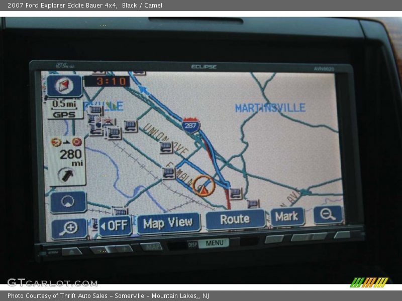 Black / Camel 2007 Ford Explorer Eddie Bauer 4x4