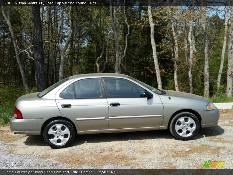Iced Cappuccino / Sand Beige 2003 Nissan Sentra XE