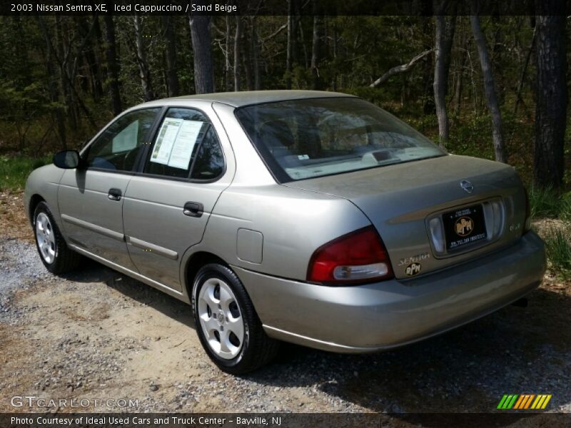 Iced Cappuccino / Sand Beige 2003 Nissan Sentra XE