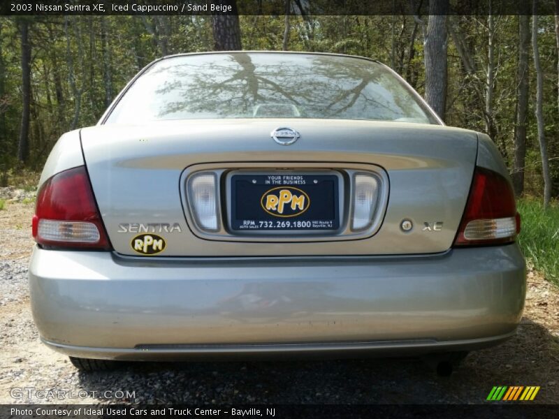 Iced Cappuccino / Sand Beige 2003 Nissan Sentra XE