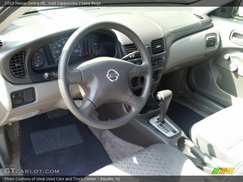Iced Cappuccino / Sand Beige 2003 Nissan Sentra XE