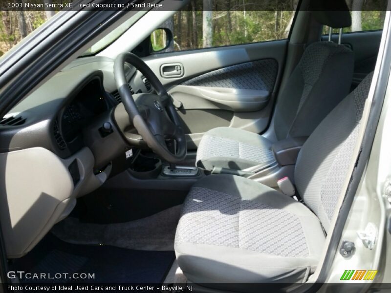 Iced Cappuccino / Sand Beige 2003 Nissan Sentra XE