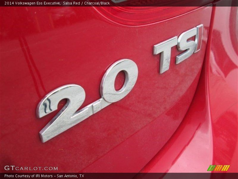 Salsa Red / Charcoal/Black 2014 Volkswagen Eos Executive