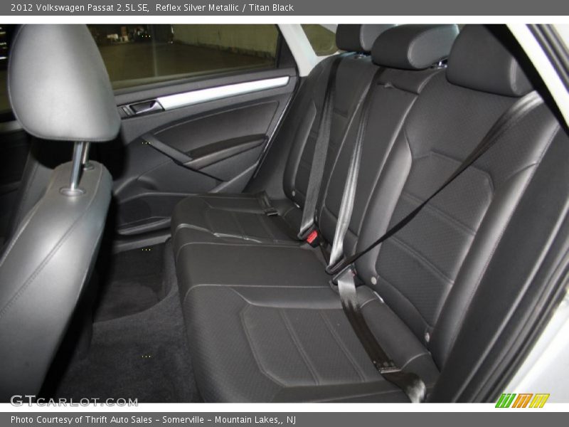 Reflex Silver Metallic / Titan Black 2012 Volkswagen Passat 2.5L SE