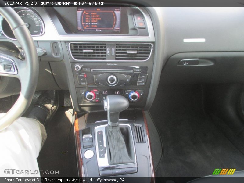 Ibis White / Black 2013 Audi A5 2.0T quattro Cabriolet
