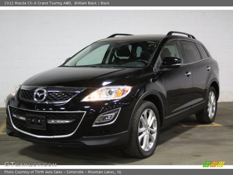 Brilliant Black / Black 2012 Mazda CX-9 Grand Touring AWD