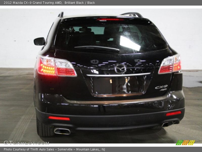 Brilliant Black / Black 2012 Mazda CX-9 Grand Touring AWD