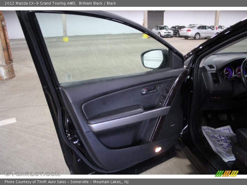 Brilliant Black / Black 2012 Mazda CX-9 Grand Touring AWD