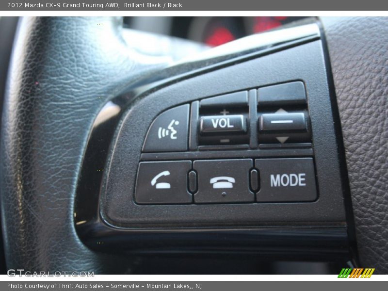 Brilliant Black / Black 2012 Mazda CX-9 Grand Touring AWD