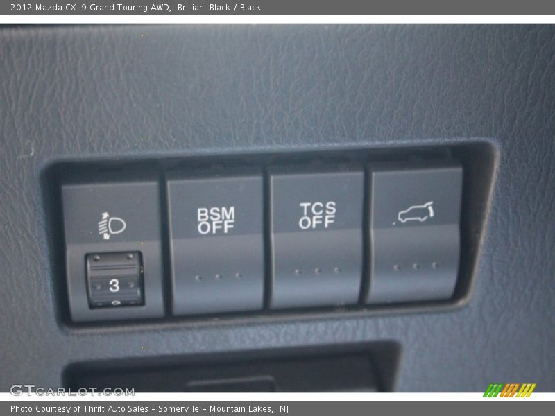Brilliant Black / Black 2012 Mazda CX-9 Grand Touring AWD