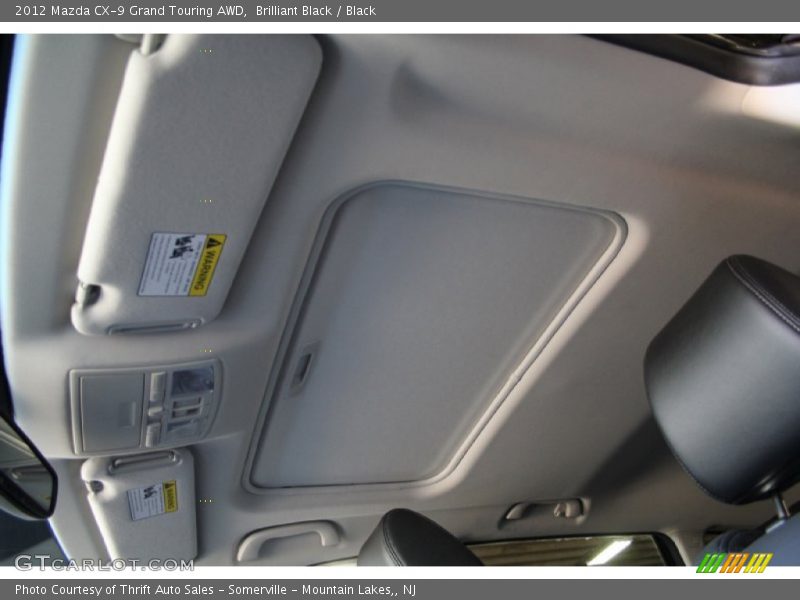 Brilliant Black / Black 2012 Mazda CX-9 Grand Touring AWD