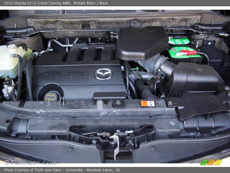 Brilliant Black / Black 2012 Mazda CX-9 Grand Touring AWD