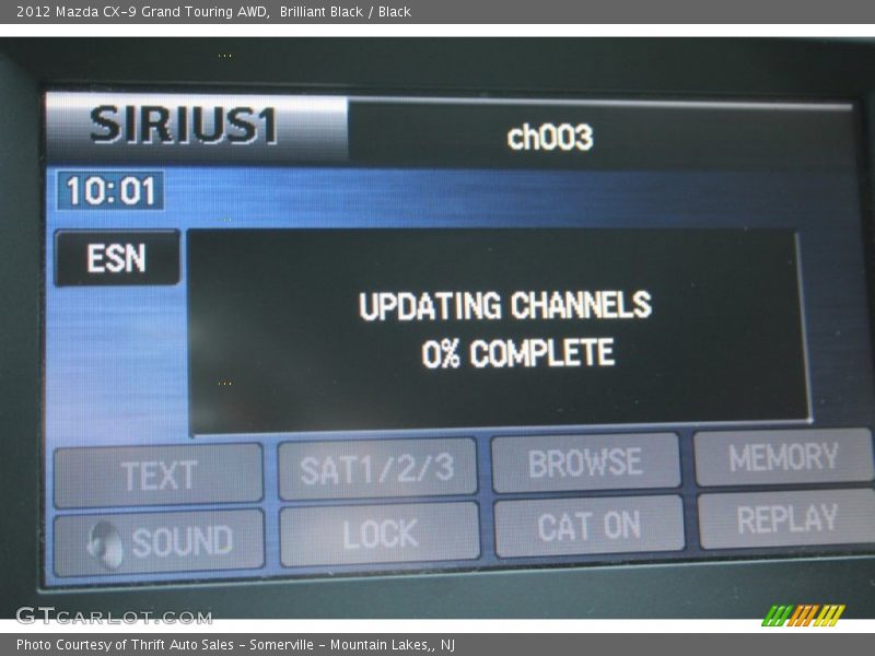 Brilliant Black / Black 2012 Mazda CX-9 Grand Touring AWD