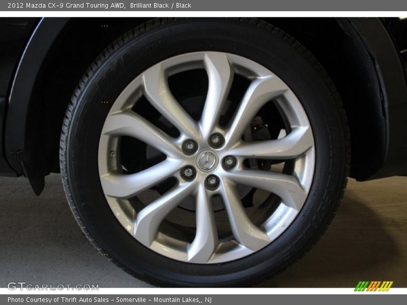 Brilliant Black / Black 2012 Mazda CX-9 Grand Touring AWD