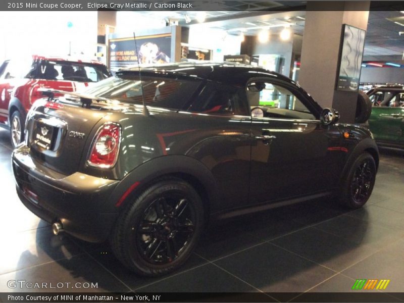 Eclipse Gray Metallic / Carbon Black 2015 Mini Coupe Cooper