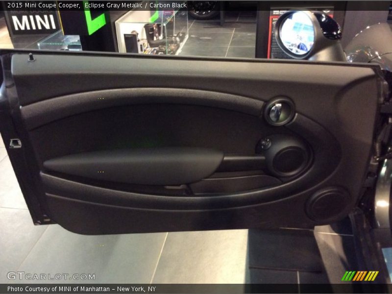 Eclipse Gray Metallic / Carbon Black 2015 Mini Coupe Cooper