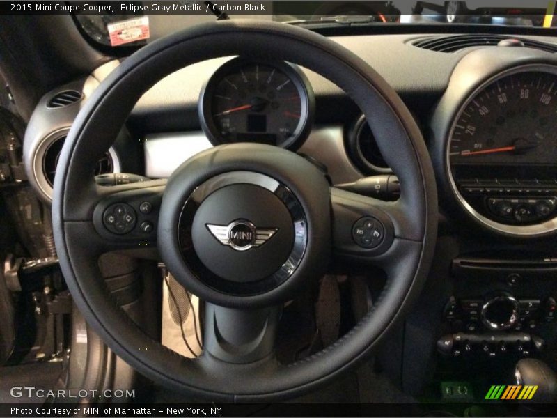 Eclipse Gray Metallic / Carbon Black 2015 Mini Coupe Cooper