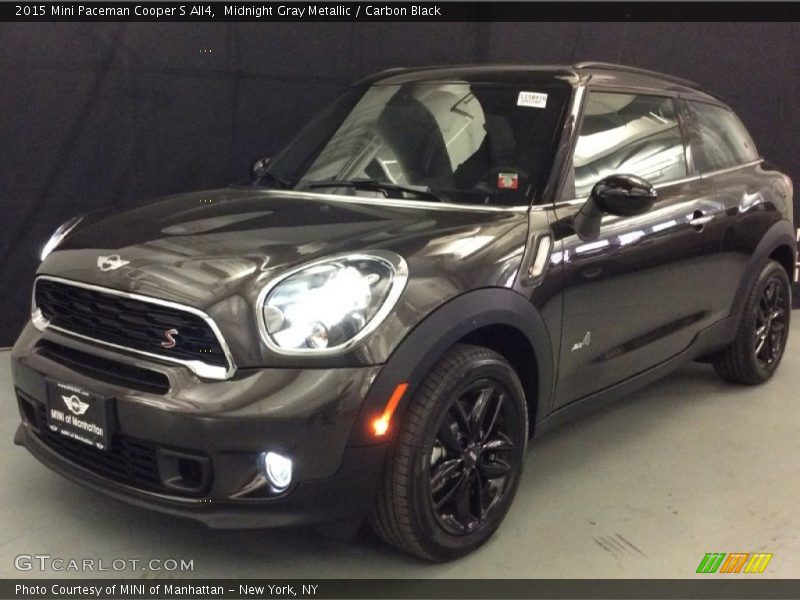 Midnight Gray Metallic / Carbon Black 2015 Mini Paceman Cooper S All4