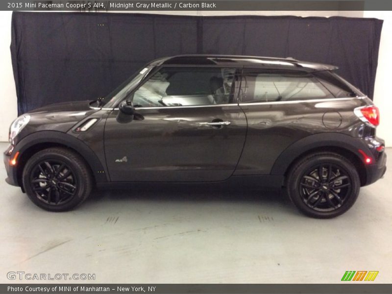 Midnight Gray Metallic / Carbon Black 2015 Mini Paceman Cooper S All4