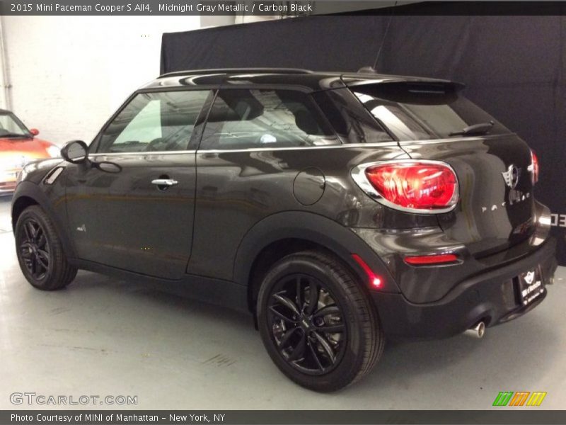 Midnight Gray Metallic / Carbon Black 2015 Mini Paceman Cooper S All4