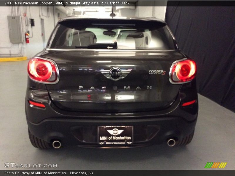 Midnight Gray Metallic / Carbon Black 2015 Mini Paceman Cooper S All4