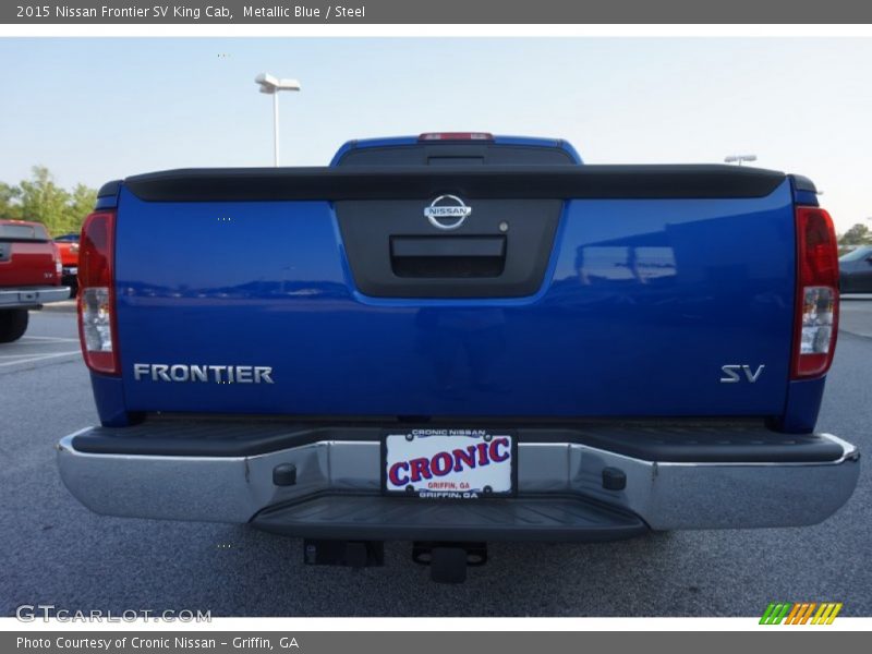 Metallic Blue / Steel 2015 Nissan Frontier SV King Cab