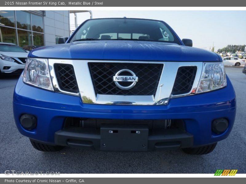 Metallic Blue / Steel 2015 Nissan Frontier SV King Cab