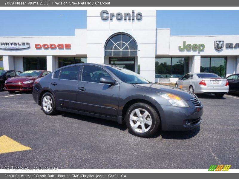 Precision Gray Metallic / Charcoal 2009 Nissan Altima 2.5 S