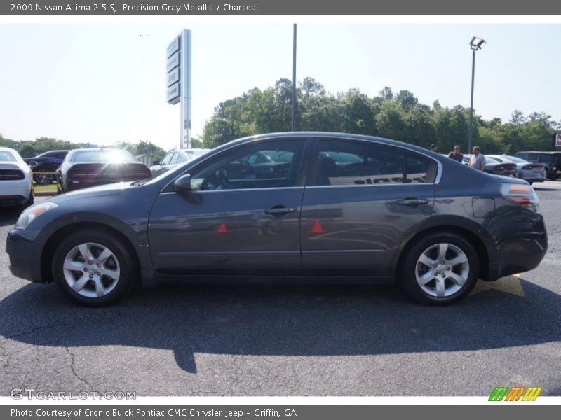 Precision Gray Metallic / Charcoal 2009 Nissan Altima 2.5 S
