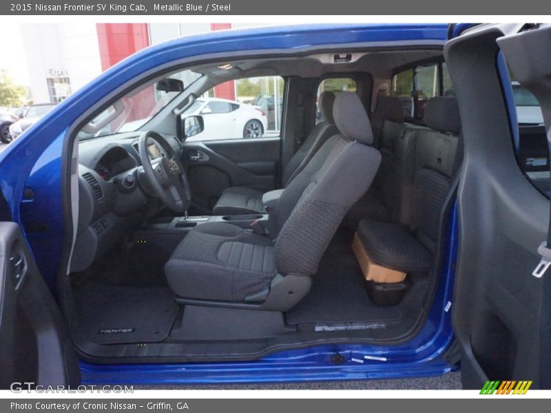 Metallic Blue / Steel 2015 Nissan Frontier SV King Cab