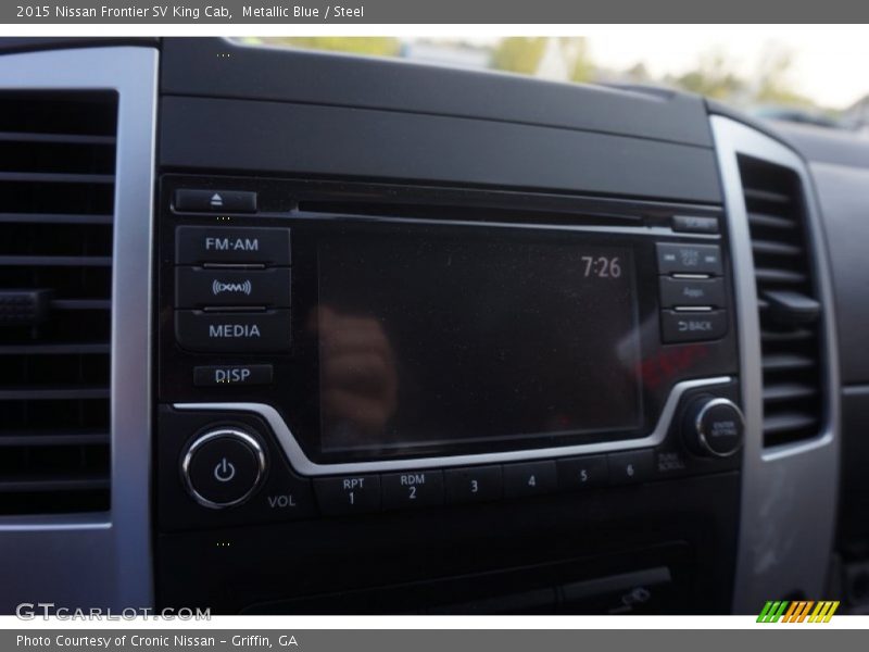 Metallic Blue / Steel 2015 Nissan Frontier SV King Cab