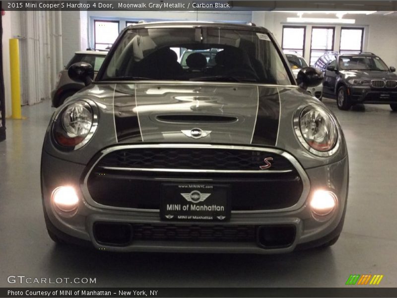 Moonwalk Gray Metallic / Carbon Black 2015 Mini Cooper S Hardtop 4 Door
