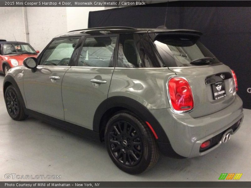 Moonwalk Gray Metallic / Carbon Black 2015 Mini Cooper S Hardtop 4 Door