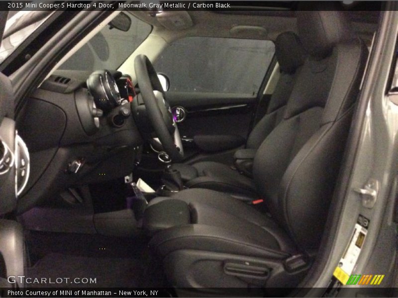 Moonwalk Gray Metallic / Carbon Black 2015 Mini Cooper S Hardtop 4 Door