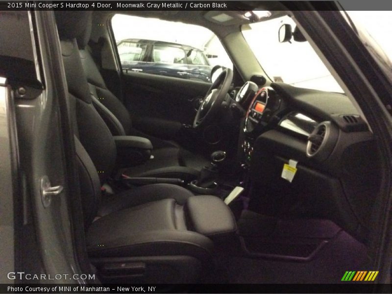 Moonwalk Gray Metallic / Carbon Black 2015 Mini Cooper S Hardtop 4 Door
