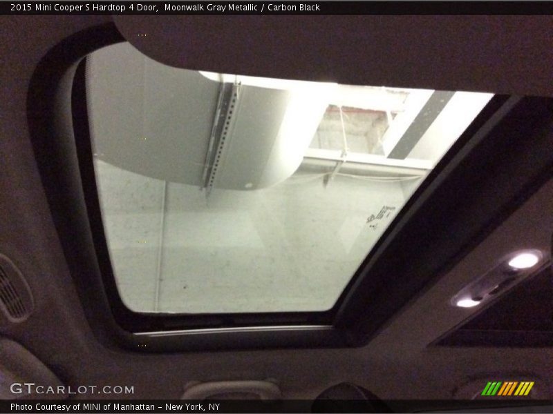 Moonwalk Gray Metallic / Carbon Black 2015 Mini Cooper S Hardtop 4 Door