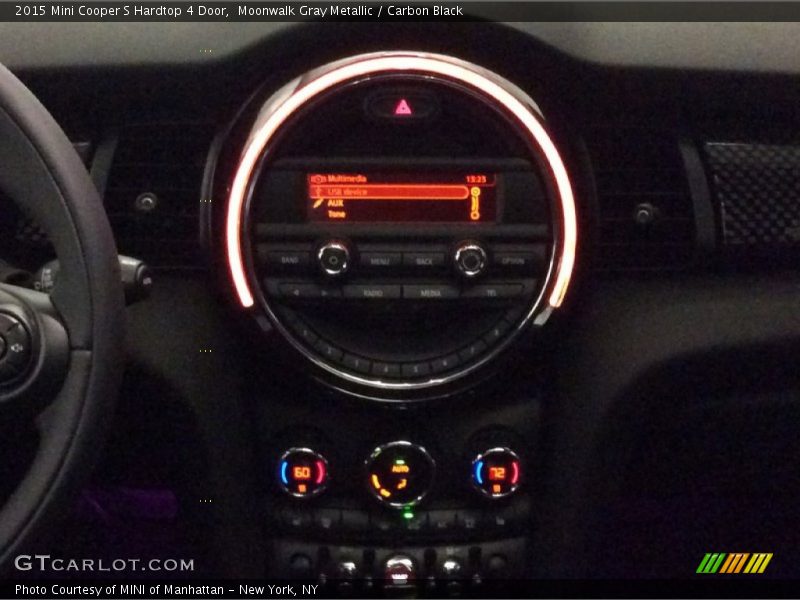 Moonwalk Gray Metallic / Carbon Black 2015 Mini Cooper S Hardtop 4 Door