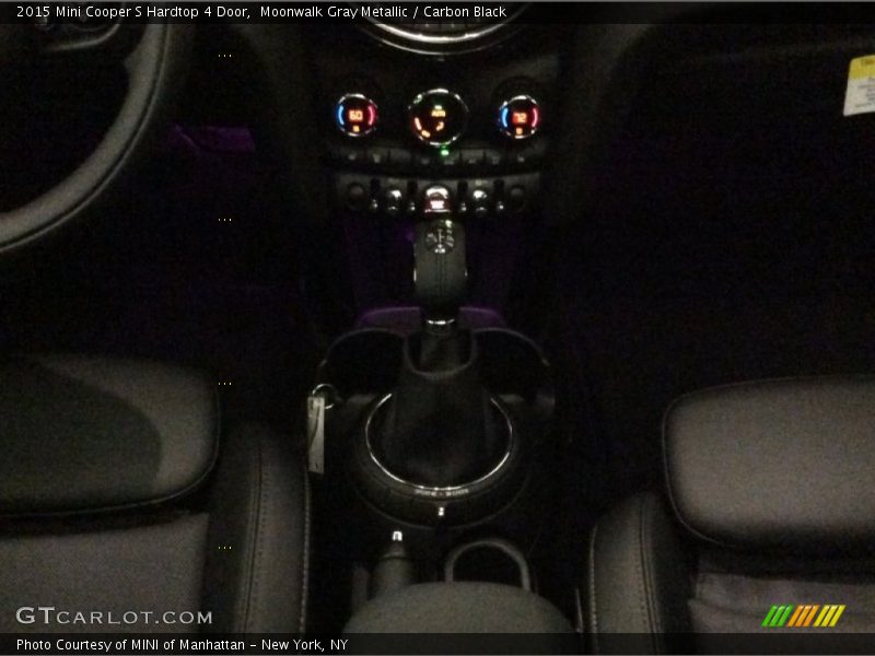 Moonwalk Gray Metallic / Carbon Black 2015 Mini Cooper S Hardtop 4 Door