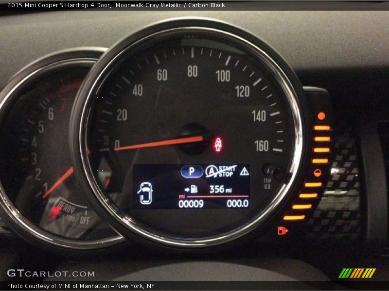 Moonwalk Gray Metallic / Carbon Black 2015 Mini Cooper S Hardtop 4 Door