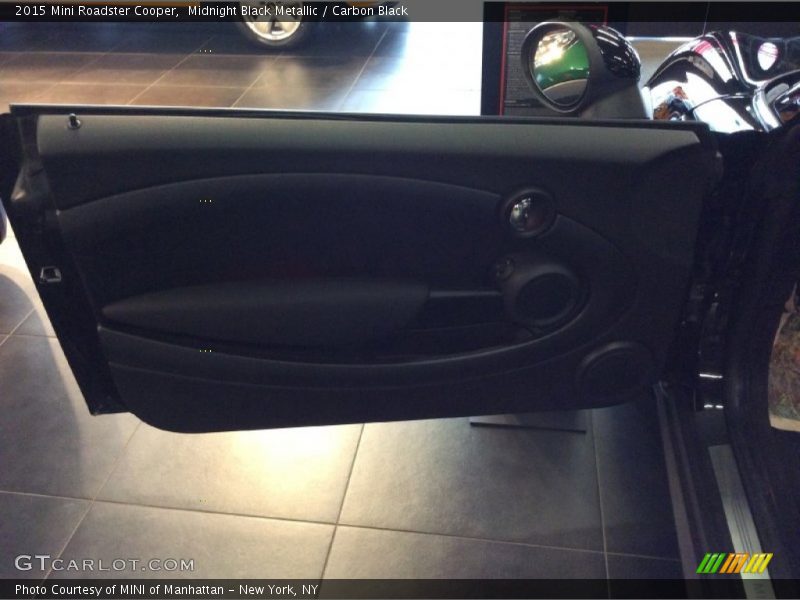 Midnight Black Metallic / Carbon Black 2015 Mini Roadster Cooper