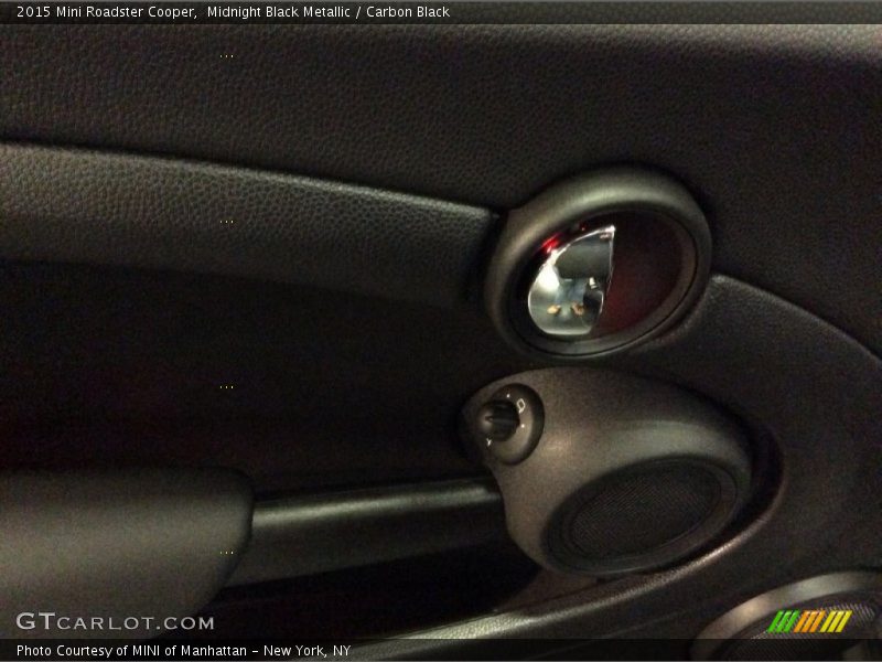 Midnight Black Metallic / Carbon Black 2015 Mini Roadster Cooper