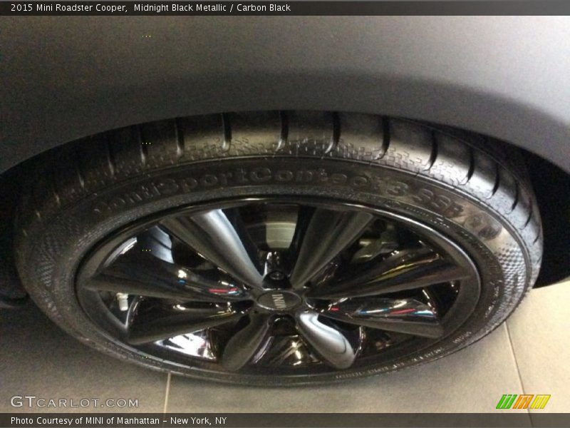 Midnight Black Metallic / Carbon Black 2015 Mini Roadster Cooper