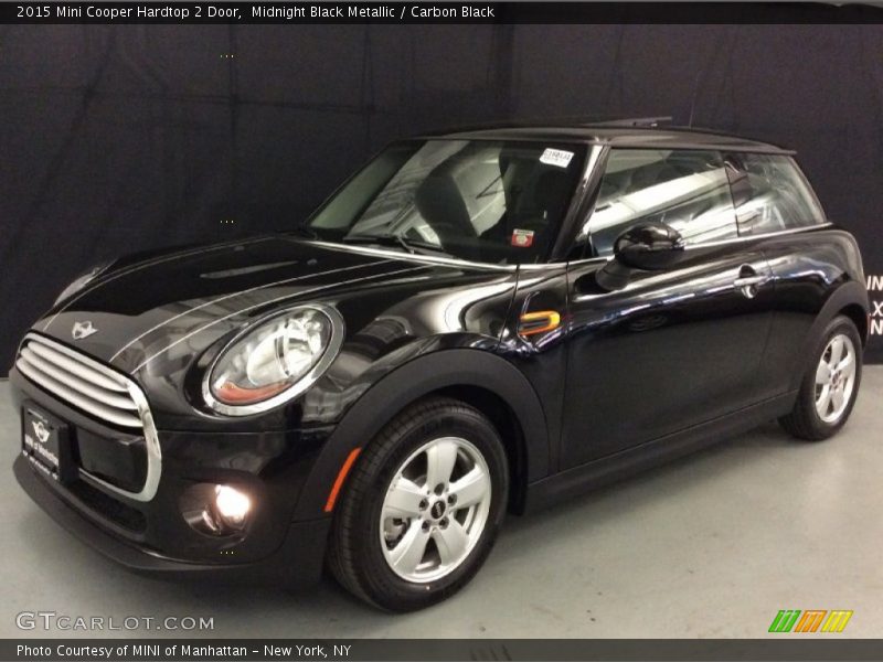 Midnight Black Metallic / Carbon Black 2015 Mini Cooper Hardtop 2 Door