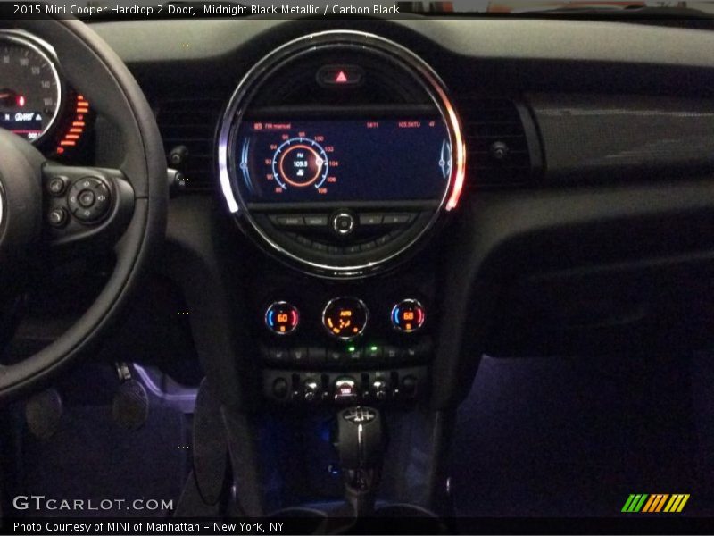 Midnight Black Metallic / Carbon Black 2015 Mini Cooper Hardtop 2 Door