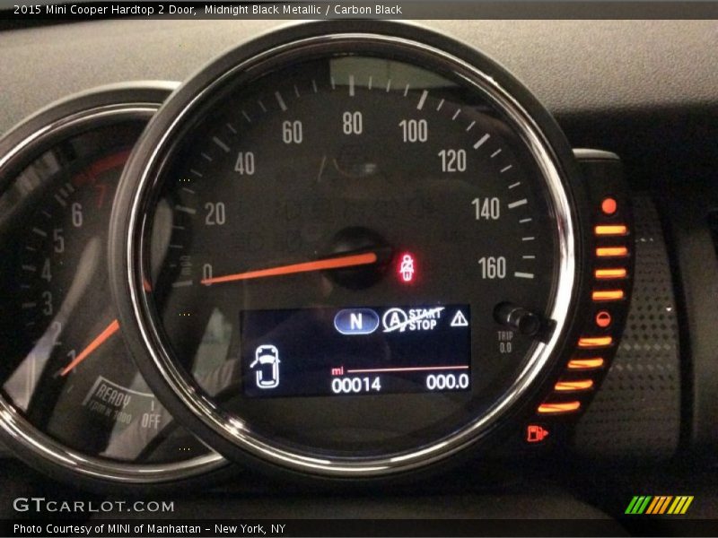 Midnight Black Metallic / Carbon Black 2015 Mini Cooper Hardtop 2 Door