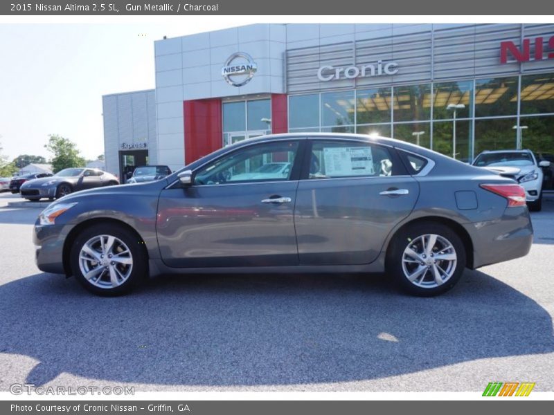 Gun Metallic / Charcoal 2015 Nissan Altima 2.5 SL