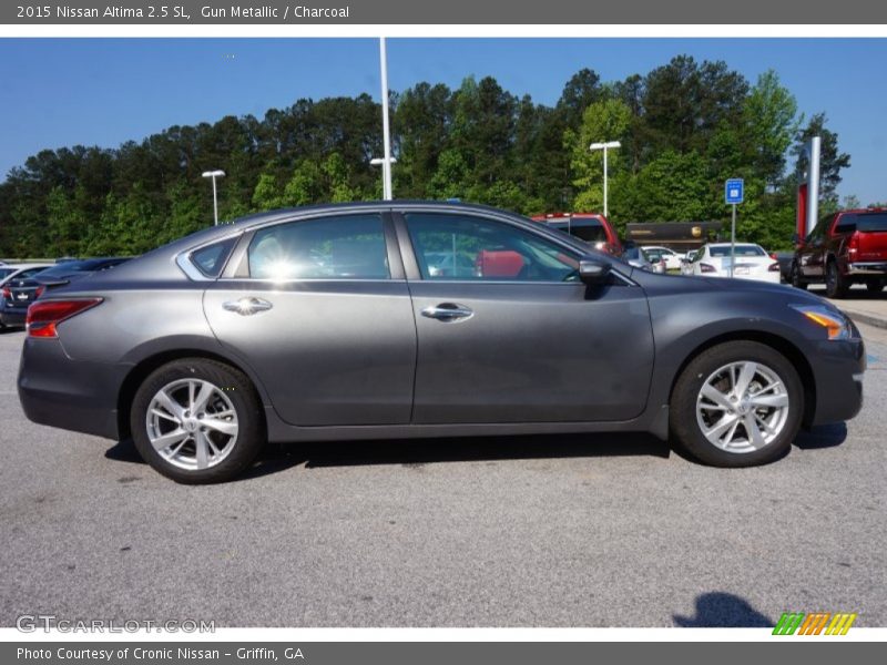 Gun Metallic / Charcoal 2015 Nissan Altima 2.5 SL