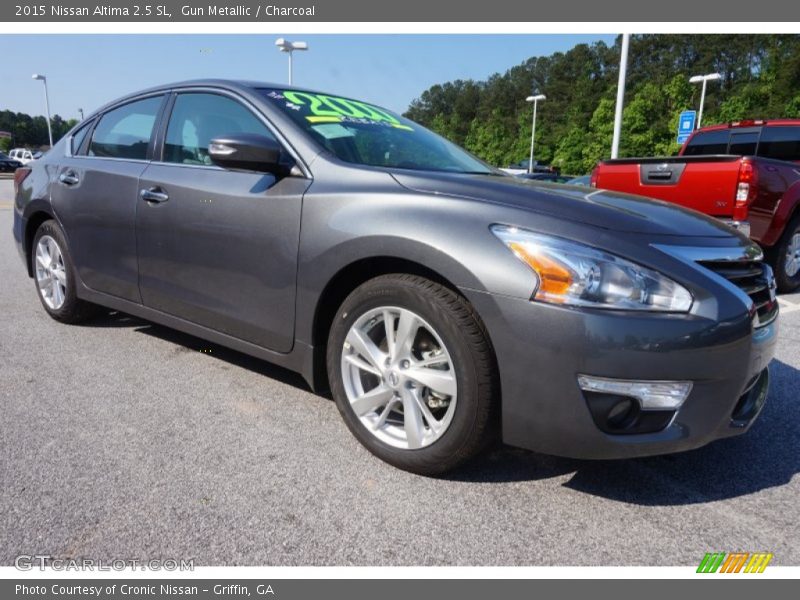 Gun Metallic / Charcoal 2015 Nissan Altima 2.5 SL
