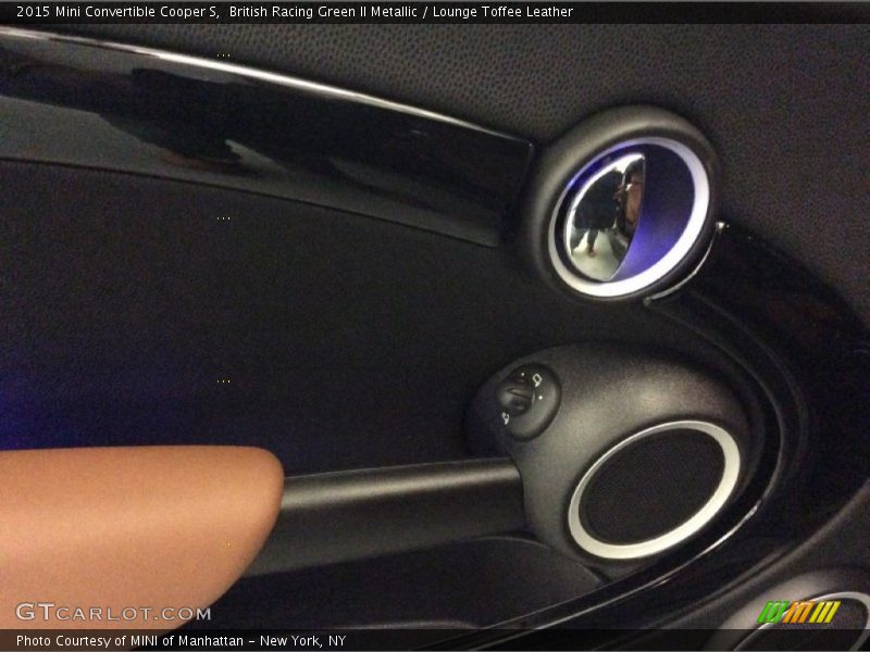 British Racing Green II Metallic / Lounge Toffee Leather 2015 Mini Convertible Cooper S